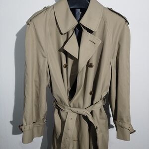 Jos A Bank Mens Trench Coat